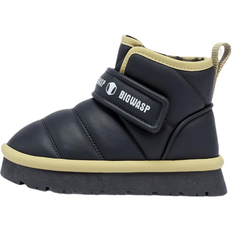 

Непромокаемые утепленные легкие детские ботинки Kids' с амортизацией BIG WASP, черный