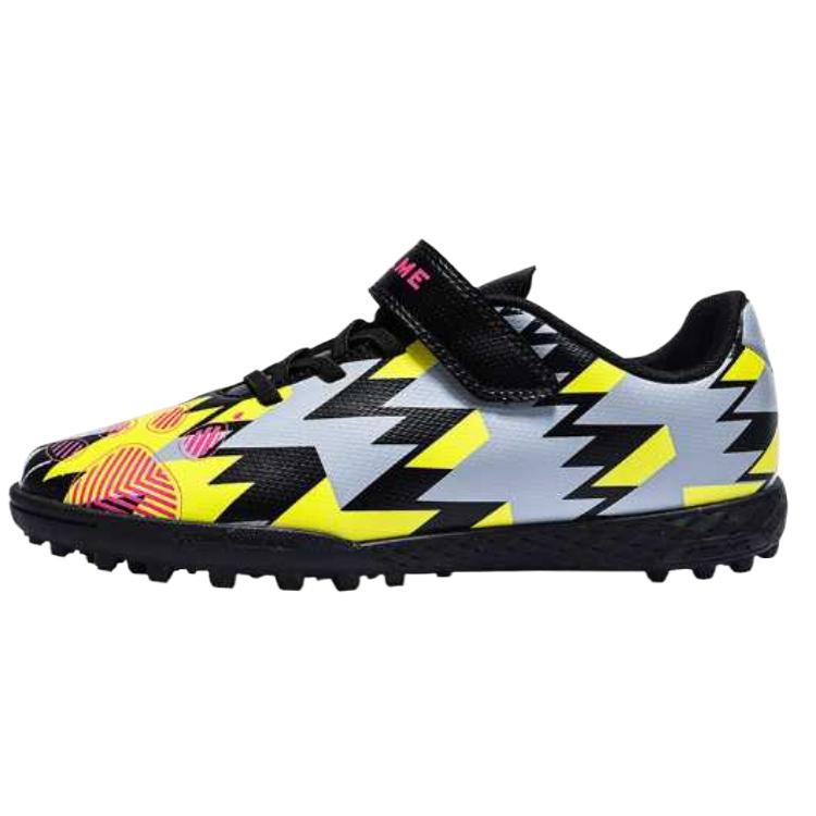 

Starburst Collection амортизирующие и дышащие низкие детские футбольные бутсы black neon yellow kids KELME, черный Neon желтый