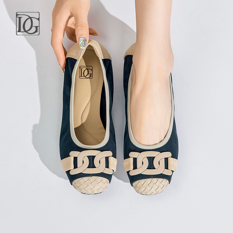Туфли женские повседневные Women's Casual Shoes Women's Low-Top Dg, синий — фото 4