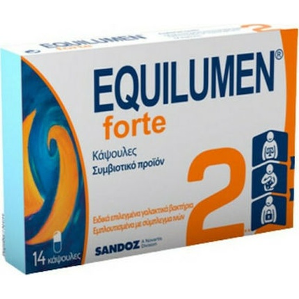 

Пробиотическая добавка Equilumen Forte 14 капсул Sandoz