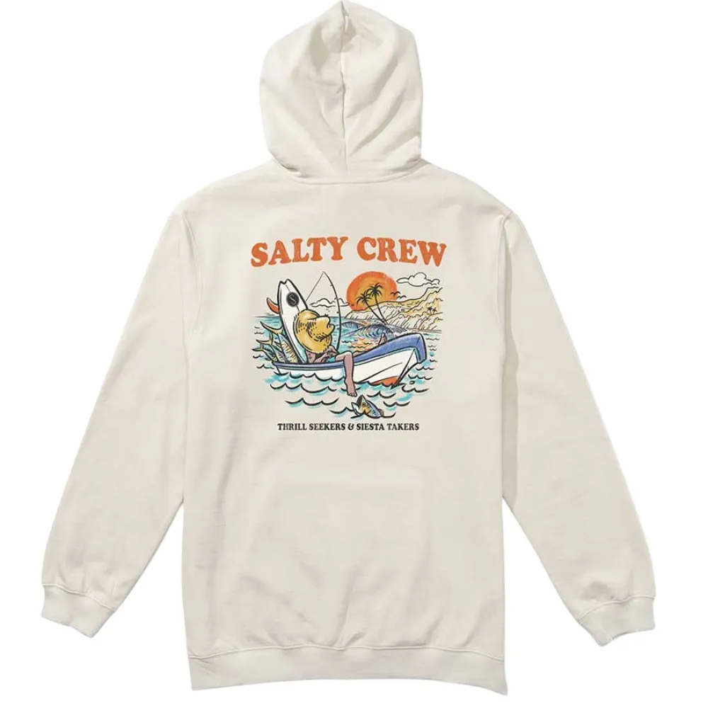 

Худи Salty Crew Downtime hood fleece, бежевый