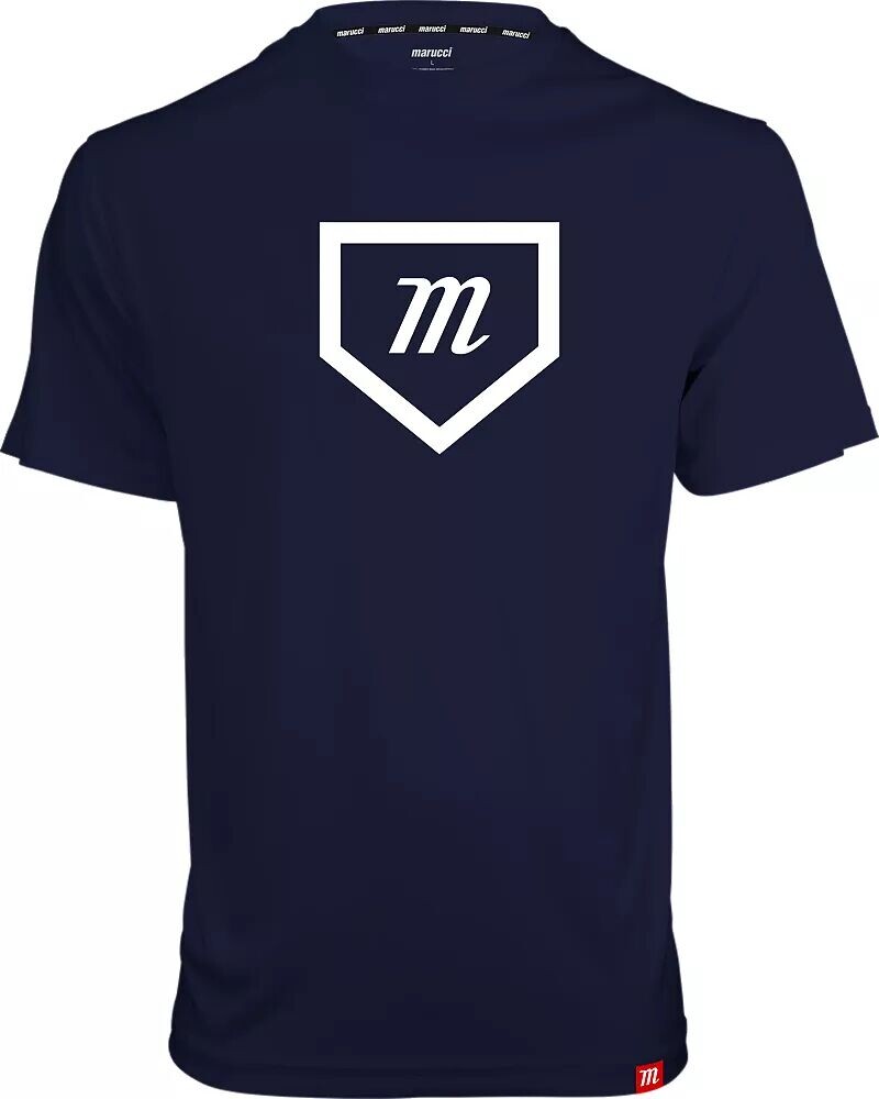 

Мужская футболка Marucci Home Plate Performance, темно-синий