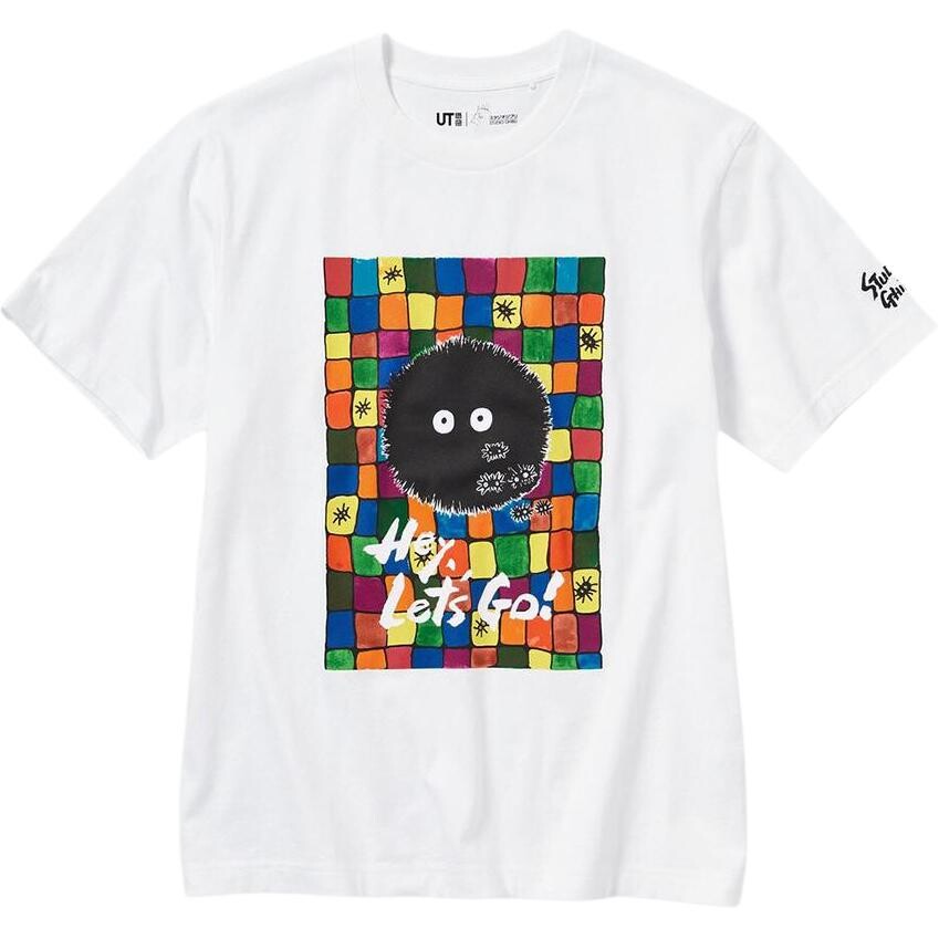 

Футболка Ghibli X Studio Ghibli Co-titled Series унисекс 00 белая Uniqlo, белый