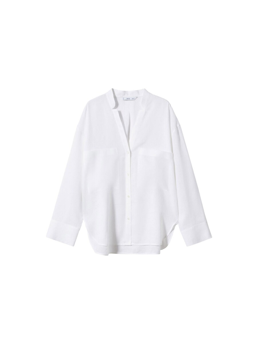 

Блузка MANGO Blouse Roma, белый