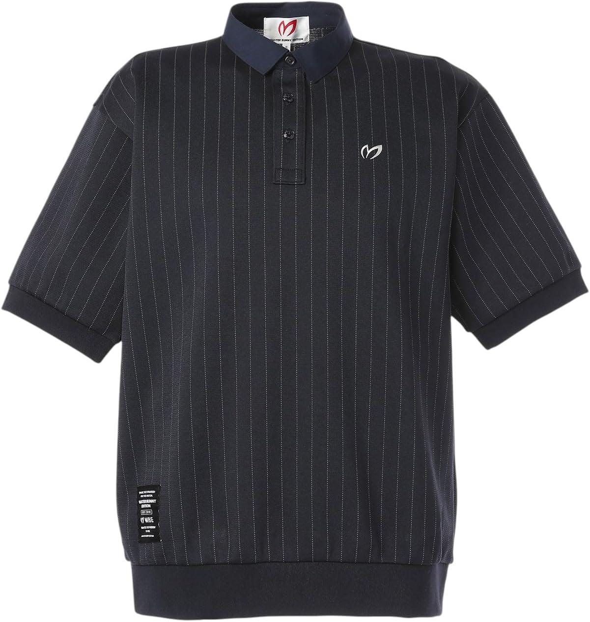 

Мужская поло-рубашка с коротким рукавом Master Bunny Edition 758-5160505 (полосатая расцветка Ester) / для гольфа, темно-синий/серый