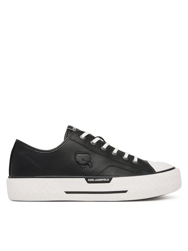 KARL LAGERFELD Кроссовки Campus Max III KL50470N из черной ткани