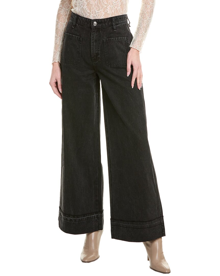

Джинсы широкого кроя Rag & Bone Marina Anglique, черный