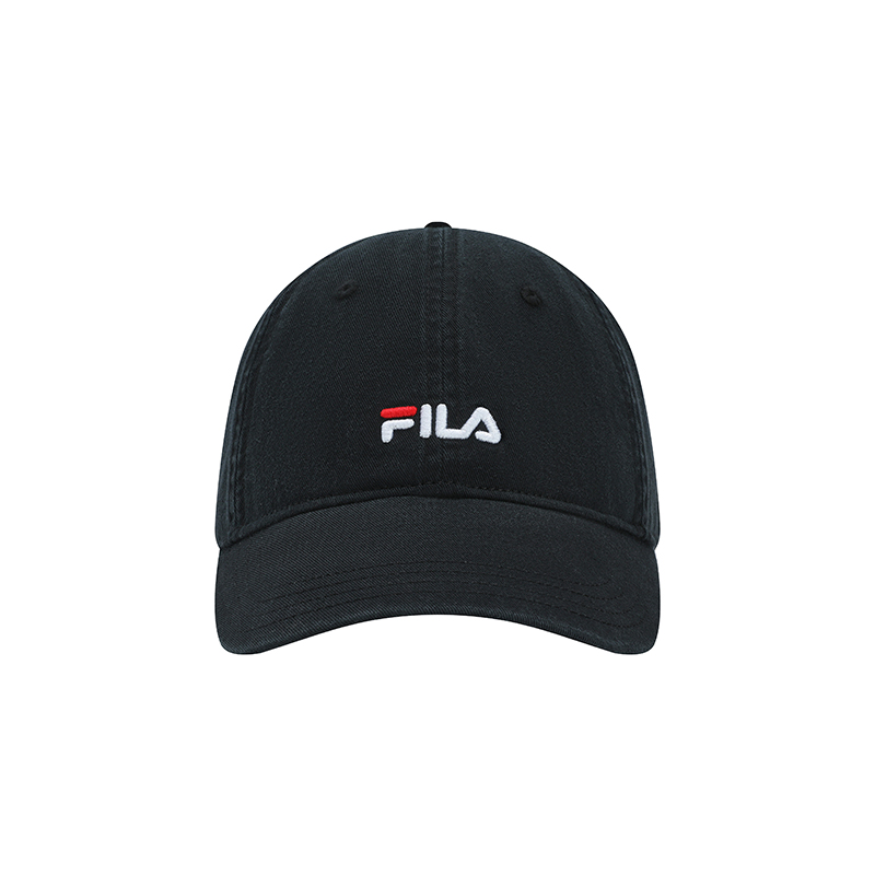 

FILA Оригинальная хлопковая бейсболка унисекс угольно-черная, Jet Black
