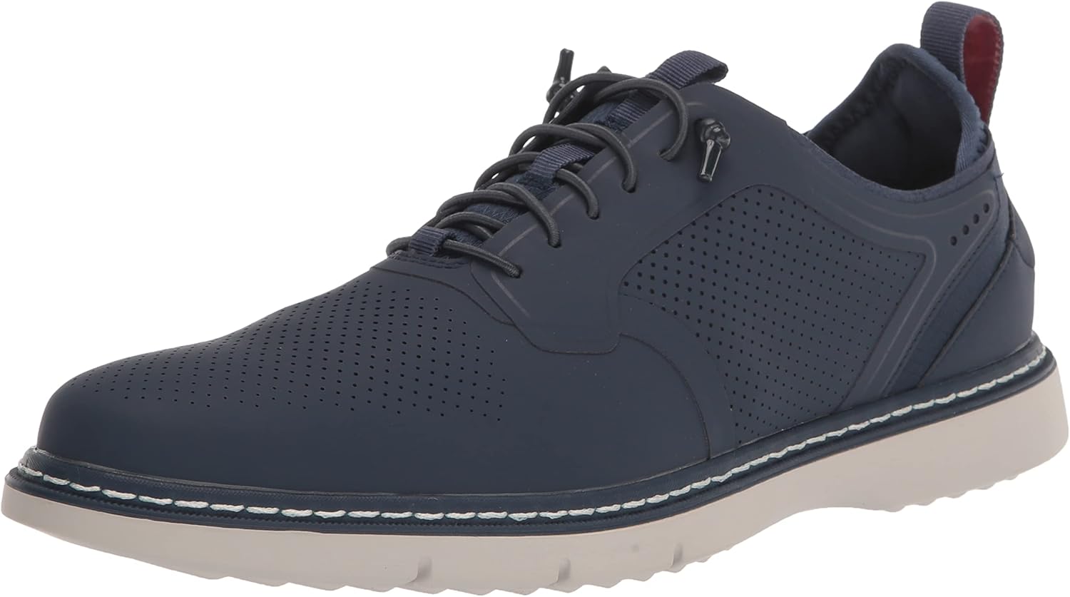 

Мужские оксфорды Stacy Adams, модель Sync с эластичной шнуровкой и гладким носком, темно-синий