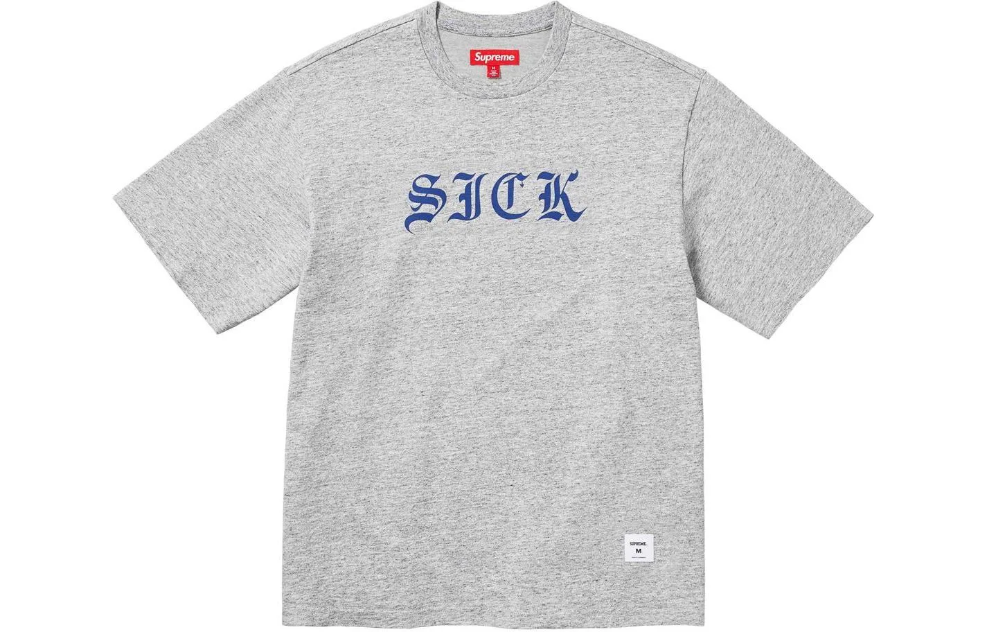 Футболка Sick S/S Supreme, светло-серый/светло-серый