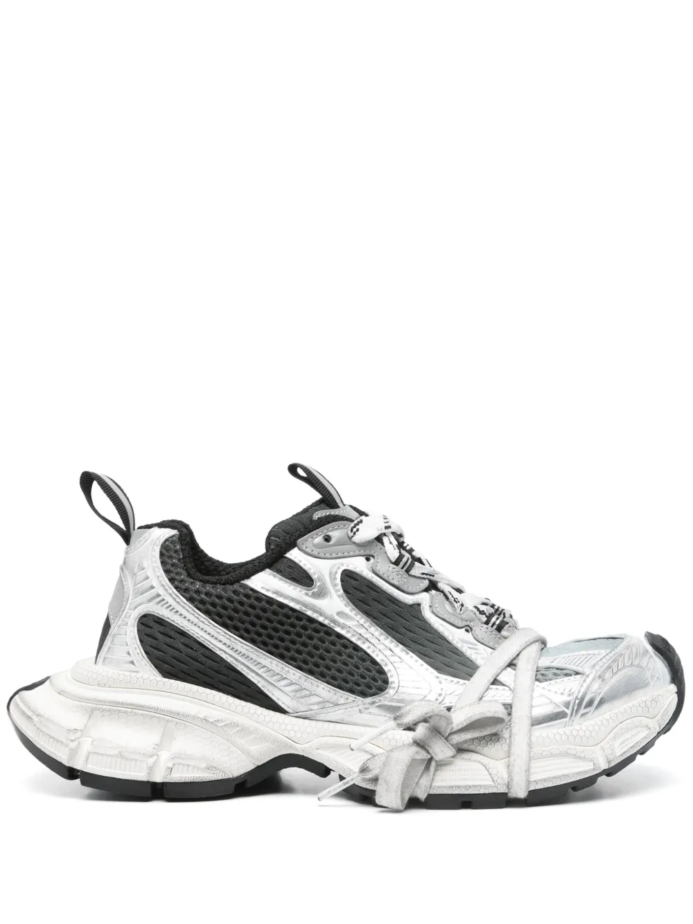Кроссовки 3XL Gradient BALENCIAGA, серебяный
