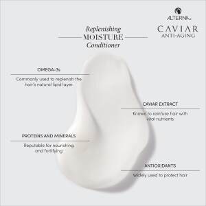 Увлажняющий кондиционер CAVIAR Anti-Aging Replenishing Moister ALTERNA Haircare, 8.5 oz/250 mL — фото 4