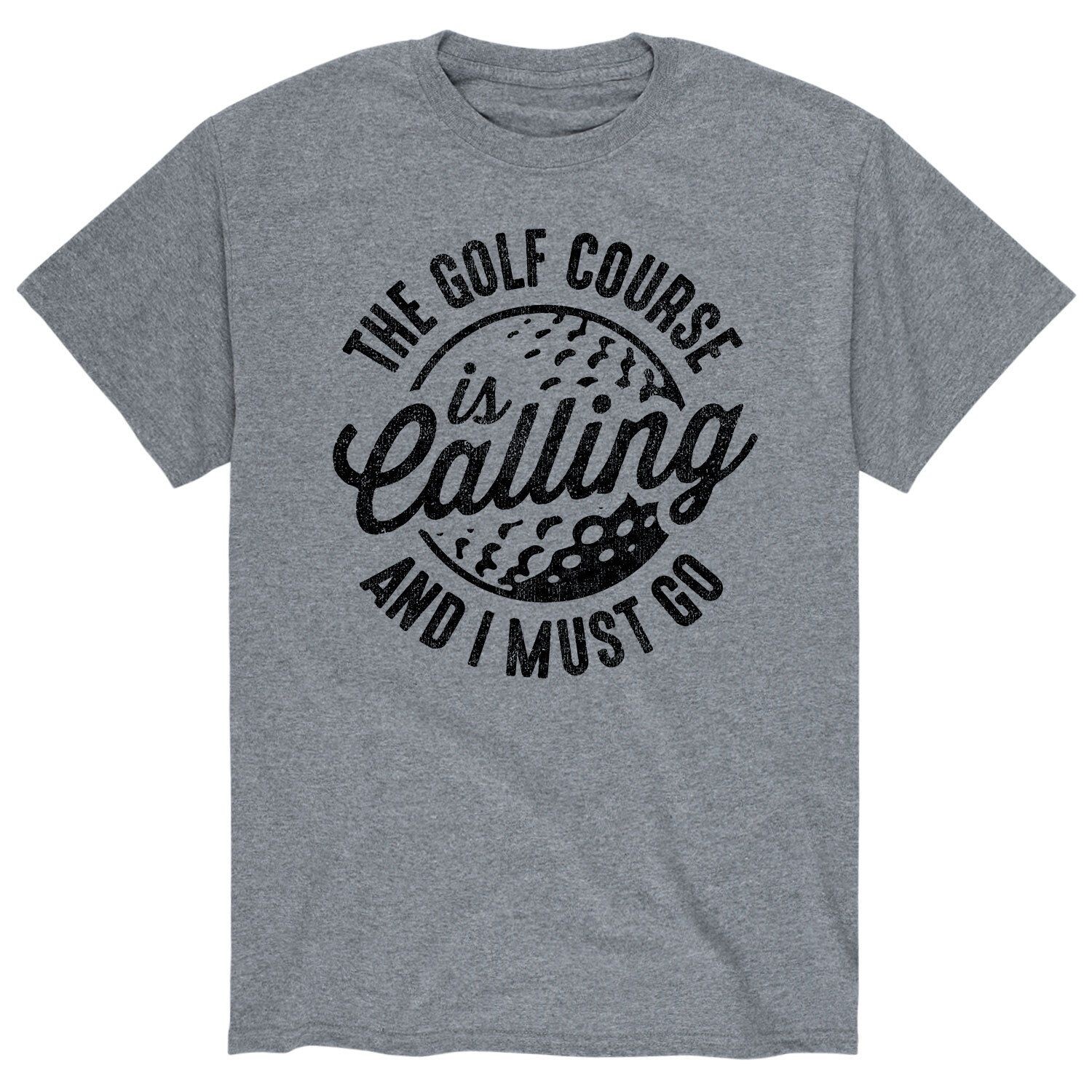 

Мужская футболка The Golf Course Is Calling Tee Licensed Character