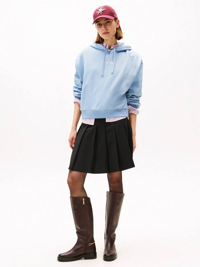 

Классический худи с логотипом Script Tommy Hilfiger, Brisk Blue Heather