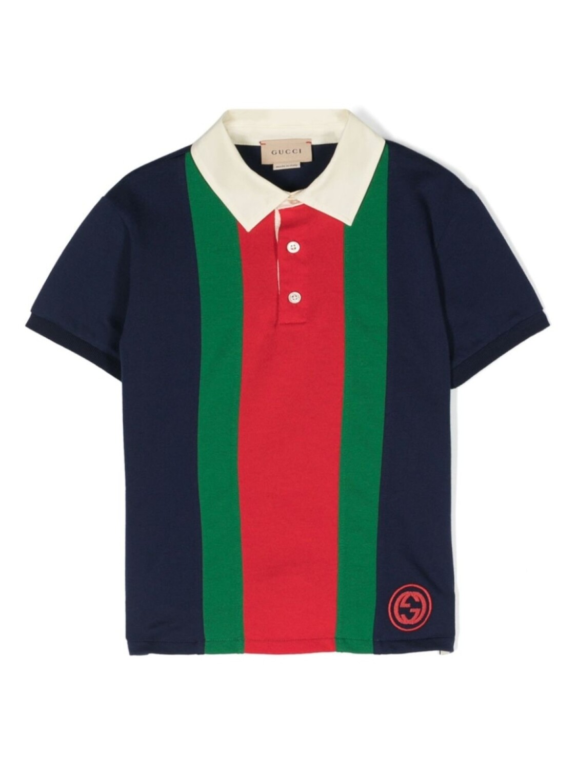 

Gucci Kids рубашка поло, синий