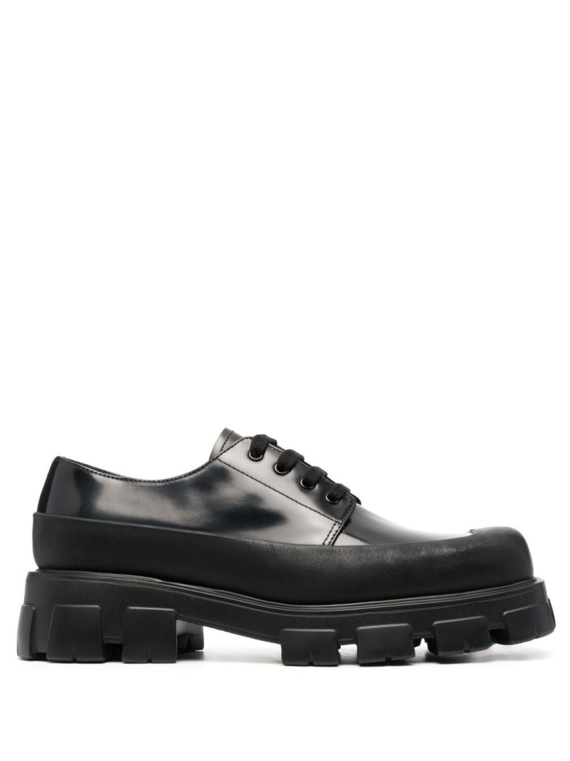 

Prada туфли дерби, черный