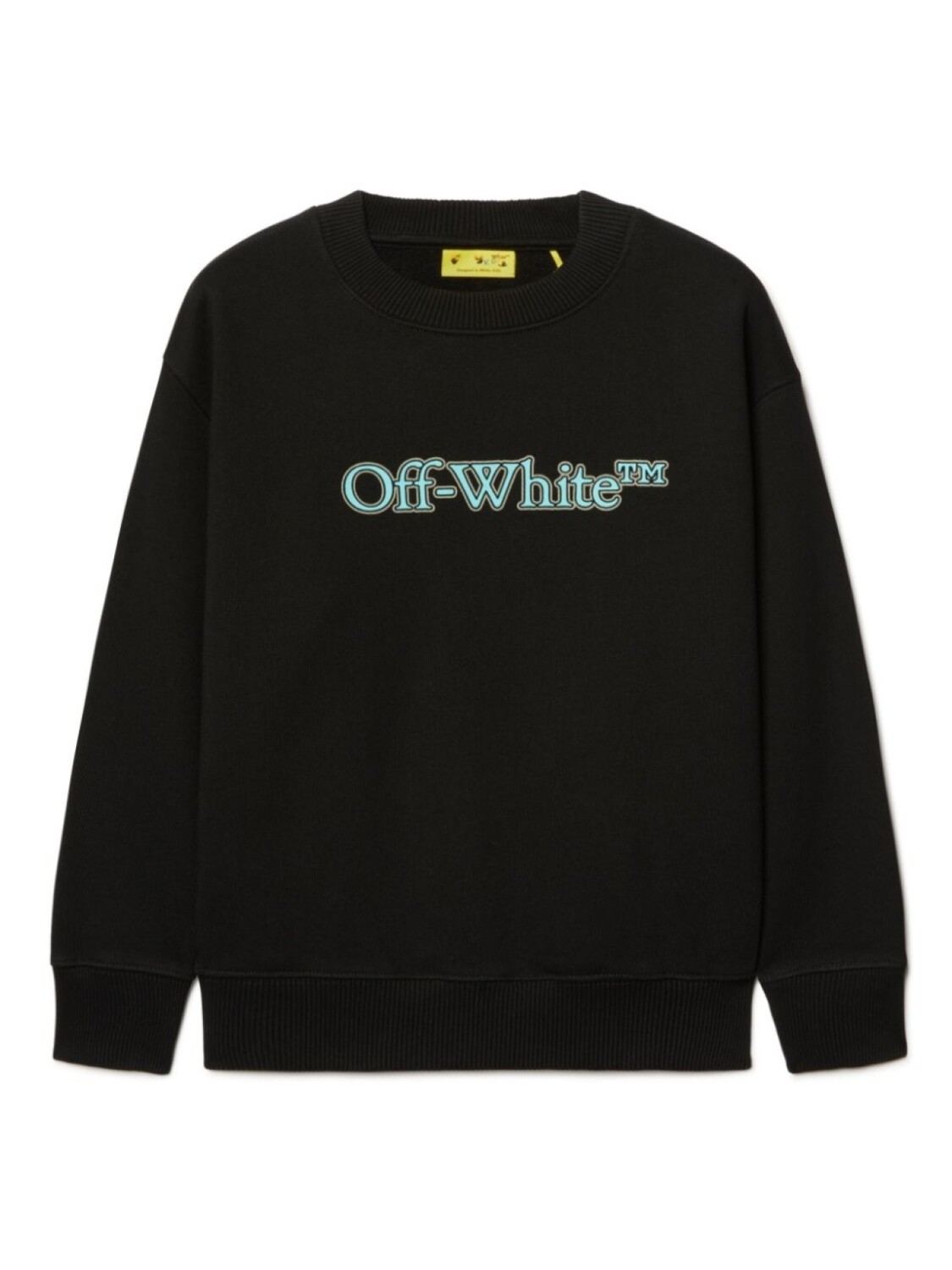 

Толстовка Big Bookish Off-White Kids, черный