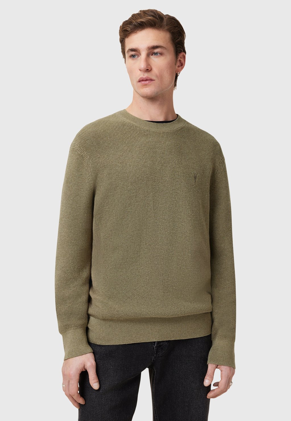 

Джемпер ASPEN CREW AllSaints, зеленый