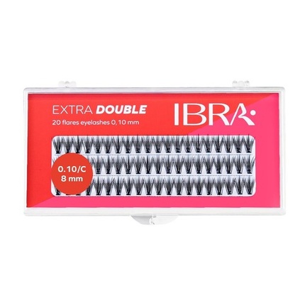 

Наращивание ресниц Kepki Extra Double Knot-Free C 0.10 8 мм Unbranded