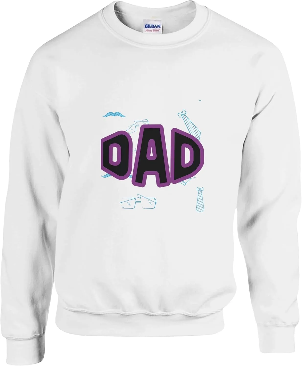 

Классический унисекс свитшот с круглым вырезом | Dad/Comfort Fit