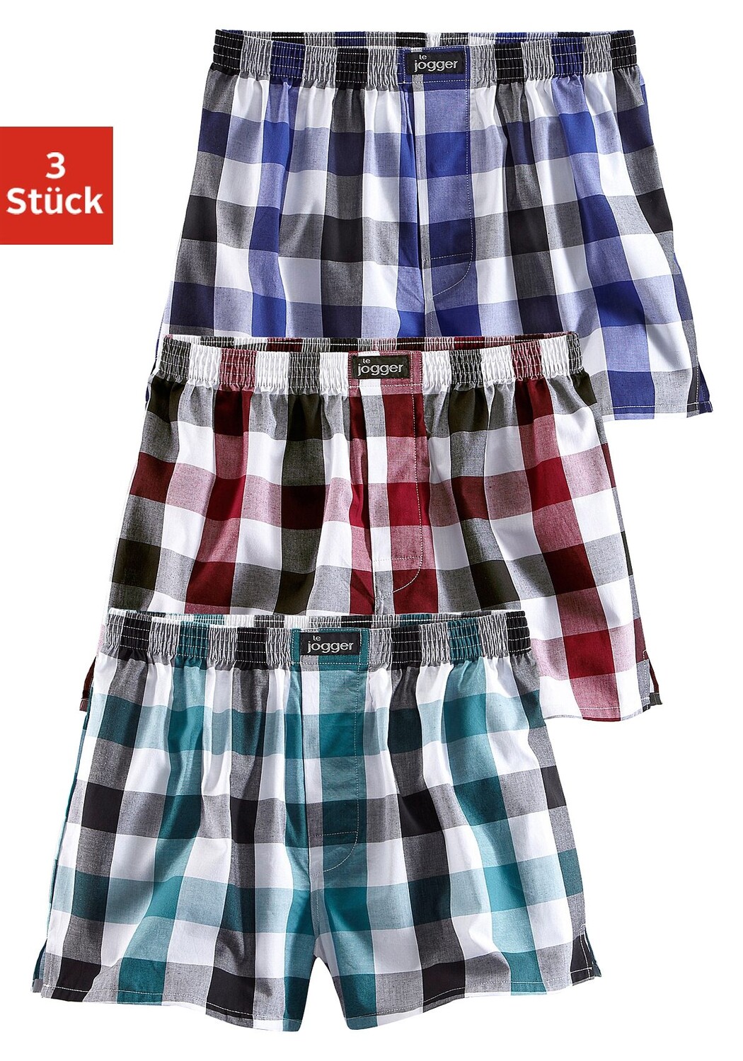 

Боксеры LE JOGGER Webboxer, красочный