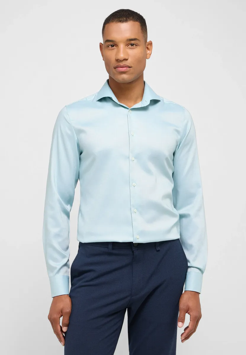 

Рубашка Eterna с длинными рукавами "SLIM FIT", зеленый