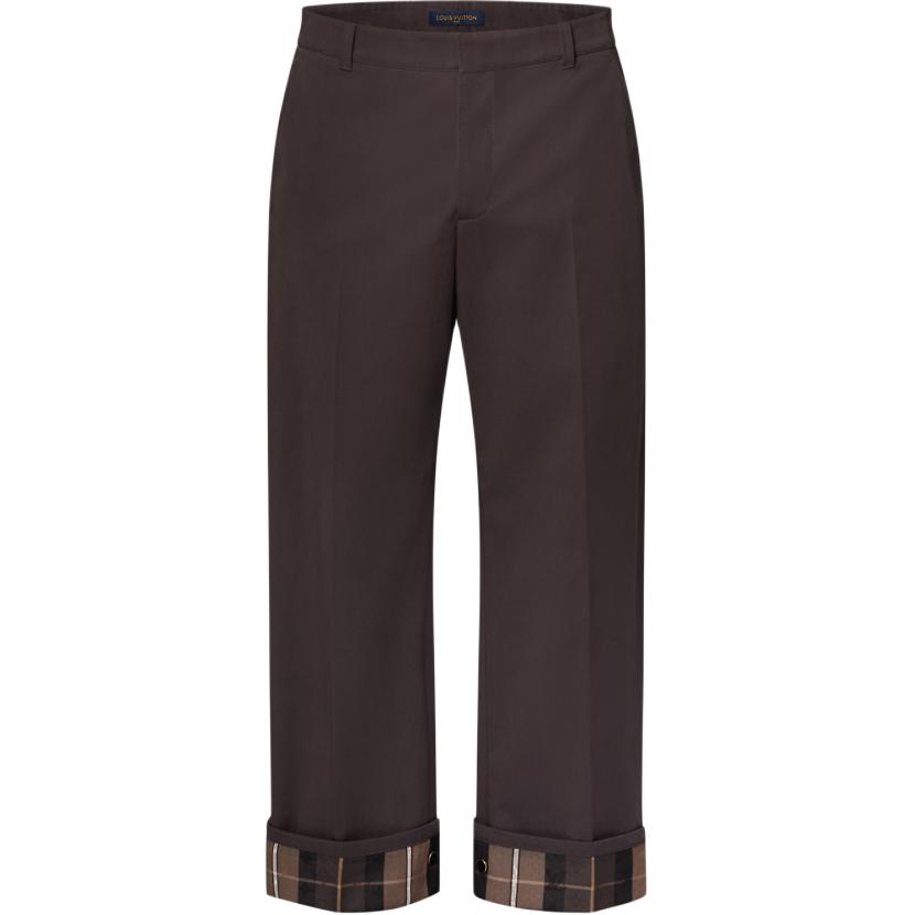 

Укороченные брюки чинос LOUIS VUITTON, коричневый