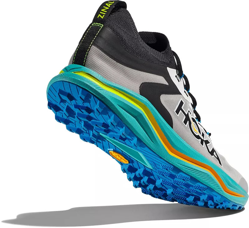 Мужские кроссовки для бега по пересеченной местности HOKA Zinal 2, цвет Ceramic — фото 2