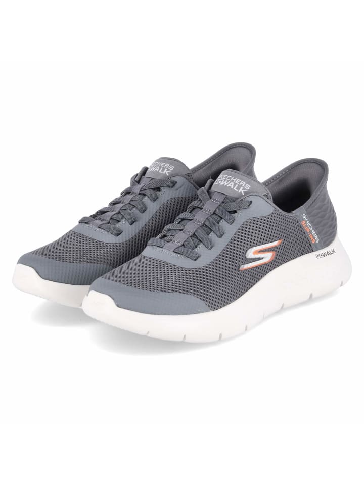 

Низкие кроссовки Skechers Slip Ins GO WALK FLEX, серый