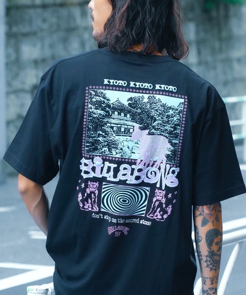 

Мужская футболка с коротким рукавом Billabong Gallery Kyoto, черная