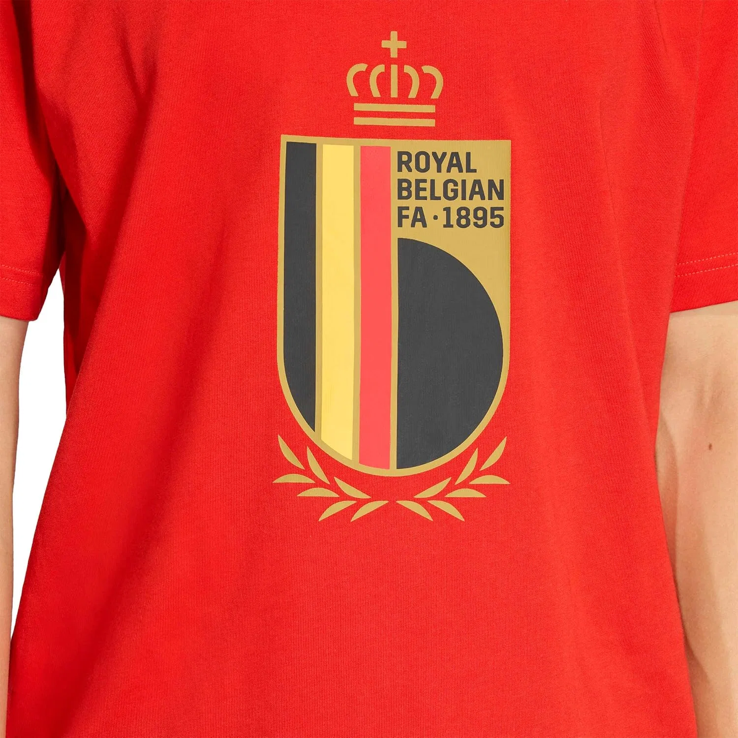 Футболка Alphaskin Graphic, adidas, Красный — фото 4