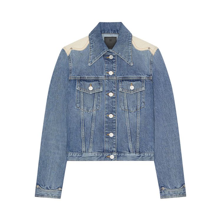 

Куртка Givenchy Yoke Denim Jacket, Denim Blue