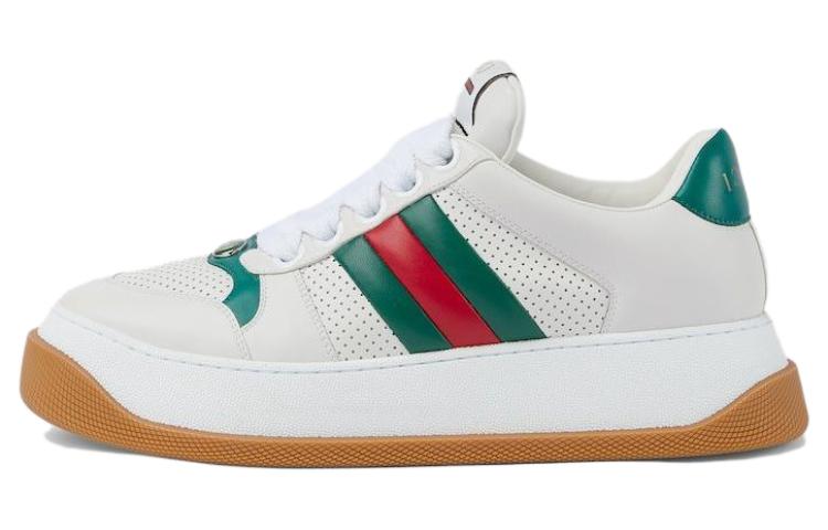 

GUCCI Кроссовки Web Screener 'White Green Red'