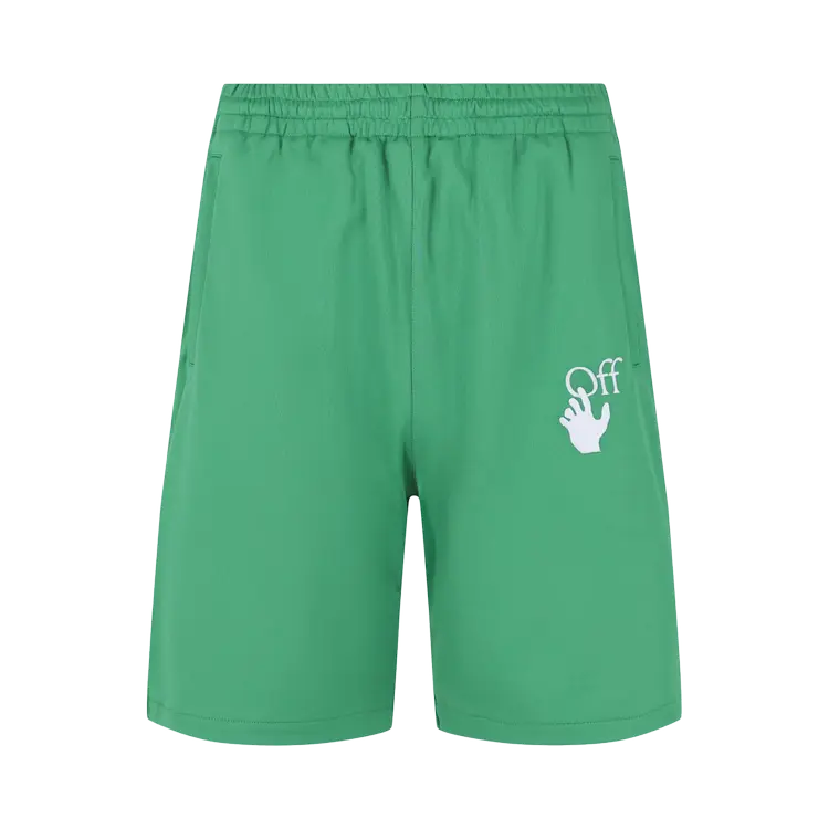 

Шорты Off-White Hands Off Skate Track 'Green', зеленый