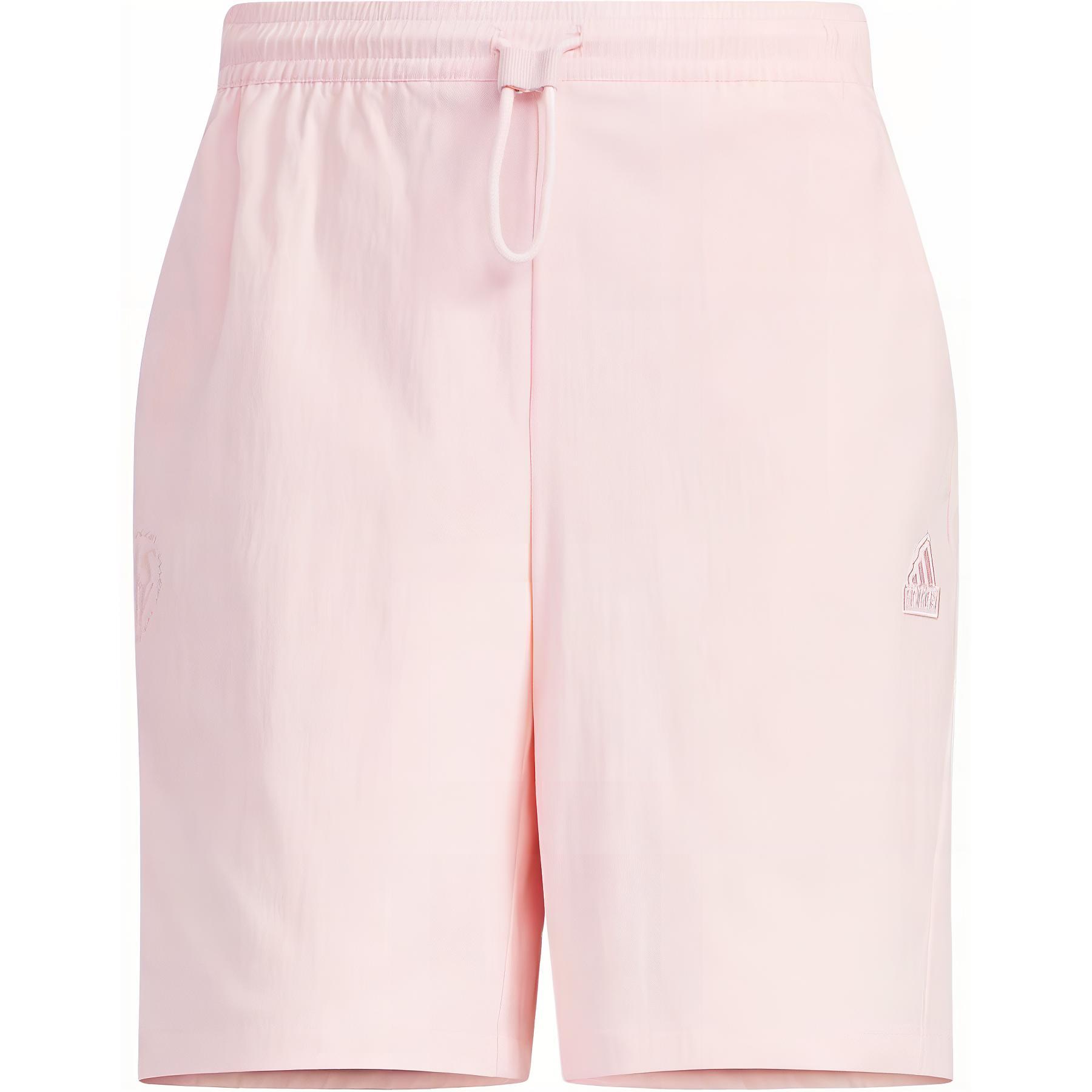 

Повседневные шорты мужские песочные розовые Adidas