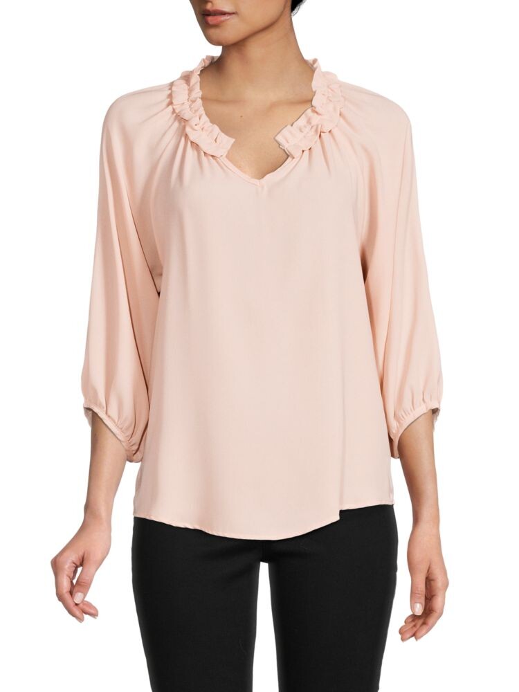 

Блузка с оборками Renee C., цвет Dusty Pink