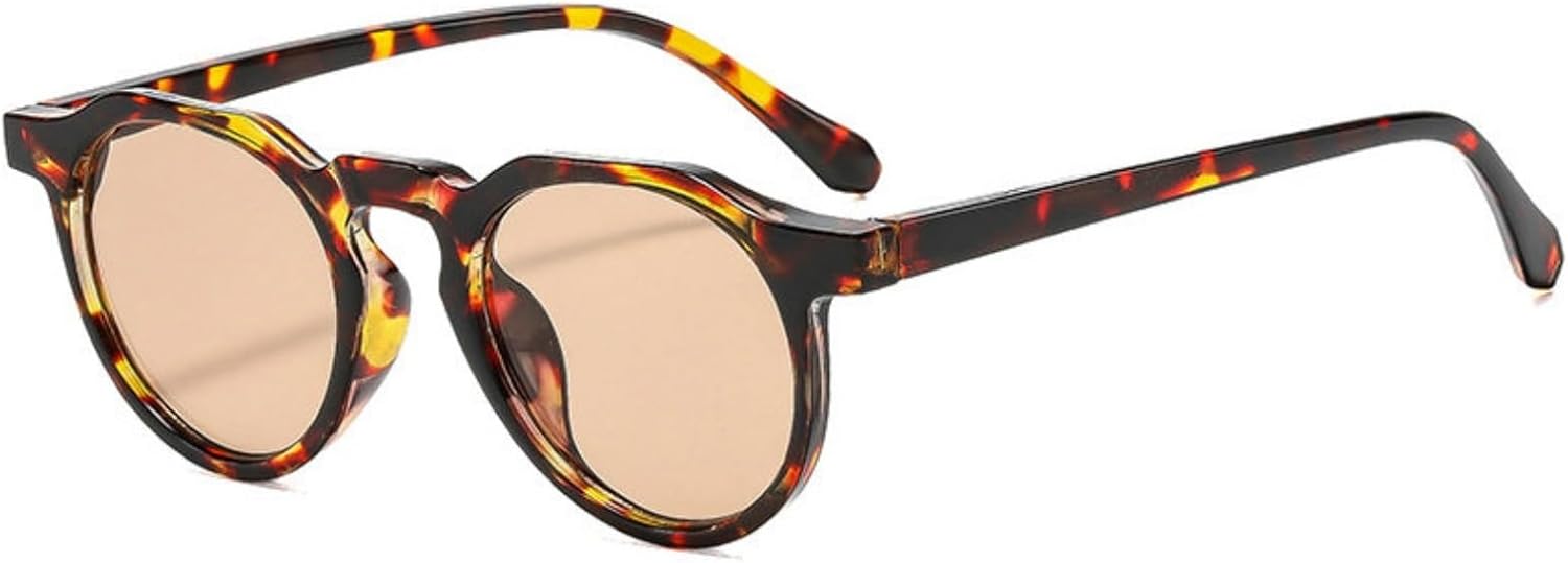 

Солнцезащитные очки Willochra Retro Small Round для женщин, модные градиентные очки с защитой от УФ-излучения UV400 для мужчин, с заклепками, зеленые, многоугольные, в стиле панк, C8