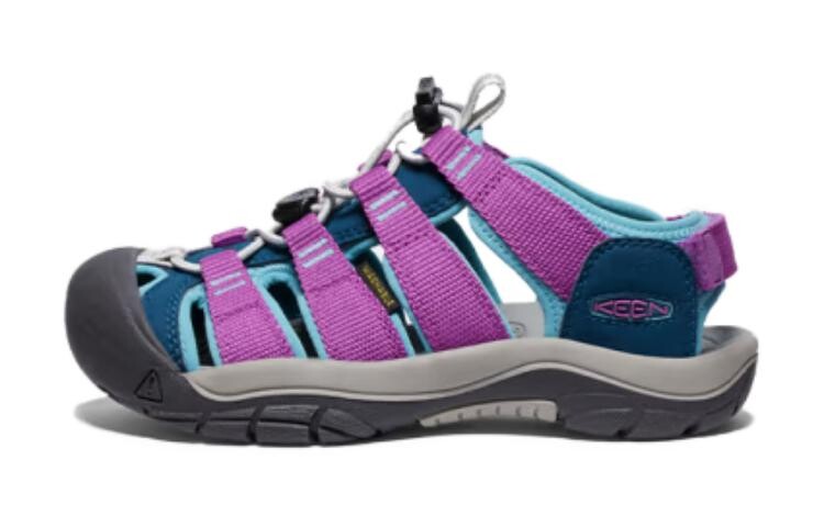 

Кроссовки KEEN Newport Boundless Kids Outdoor Shoes GS Low-top Blue-violet, серый