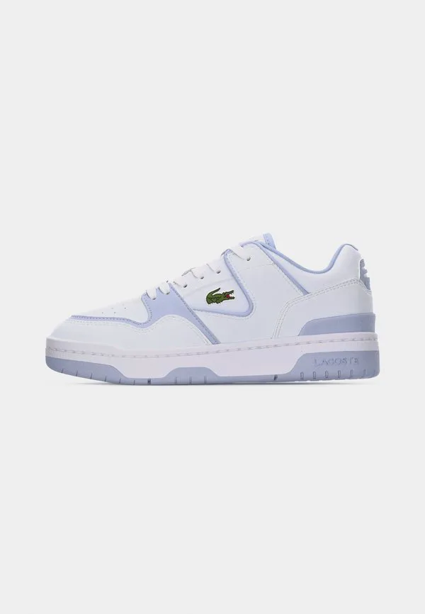 Детские кроссовки для игры в баскетбол унисекс Lacoste, White/Light Blue — фото 2