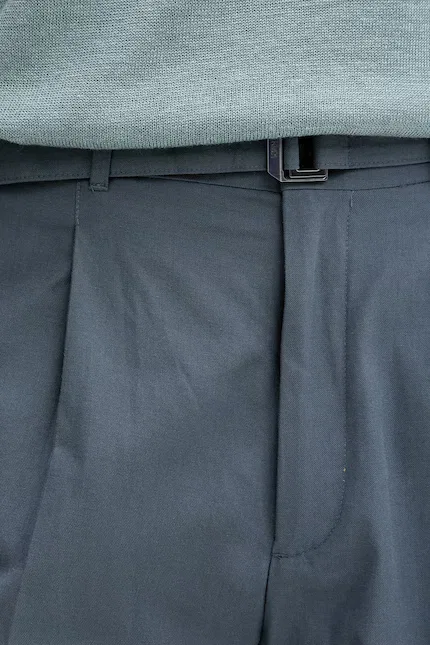 Брюки tapered Calvin Klein, серый — фото 4