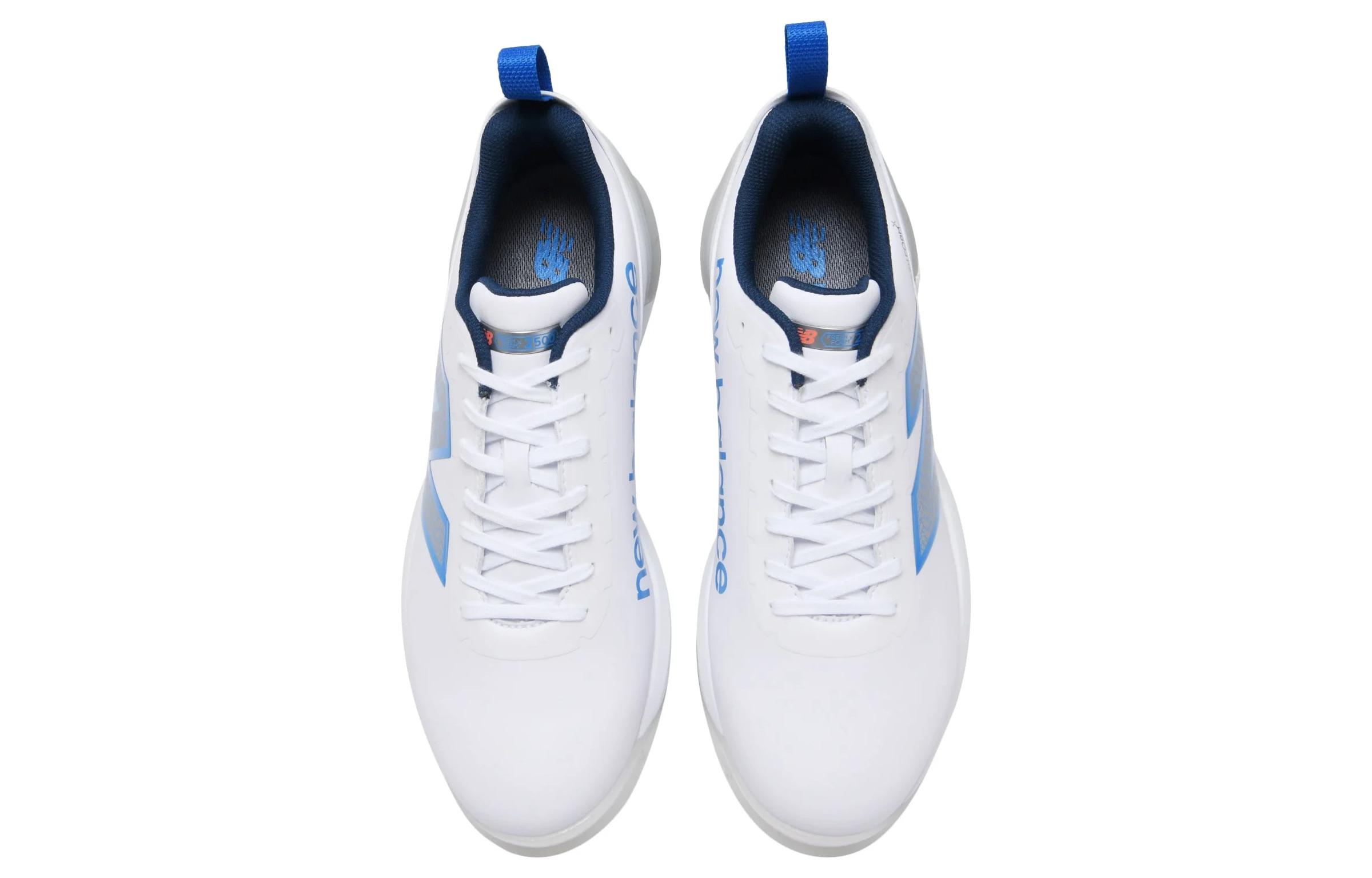 New Balance Fresh Foam X 2500 V4 A4 Амортизирующие износостойкие низкие гольф-ботинки унисекс бело-синие — фото 4