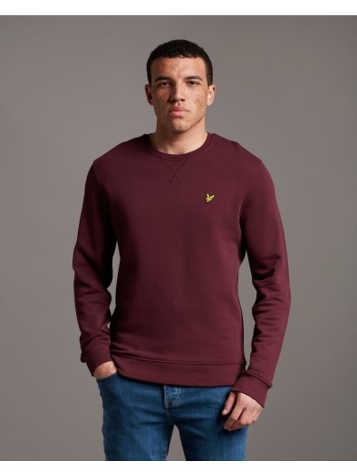 

Толстовка Lyle & Scott, цвет granat