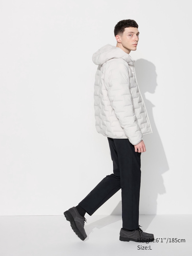 

Легкие брюки heattech эластичные, короткие Uniqlo, цвет 09 черный