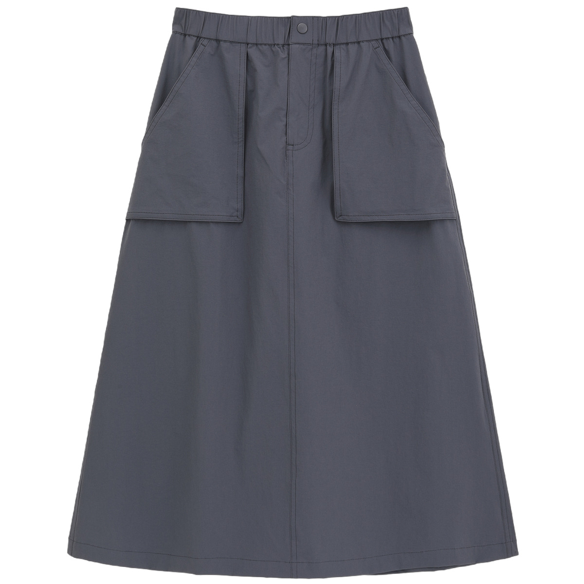 

Повседневная длинная юбка женская GAP, черный