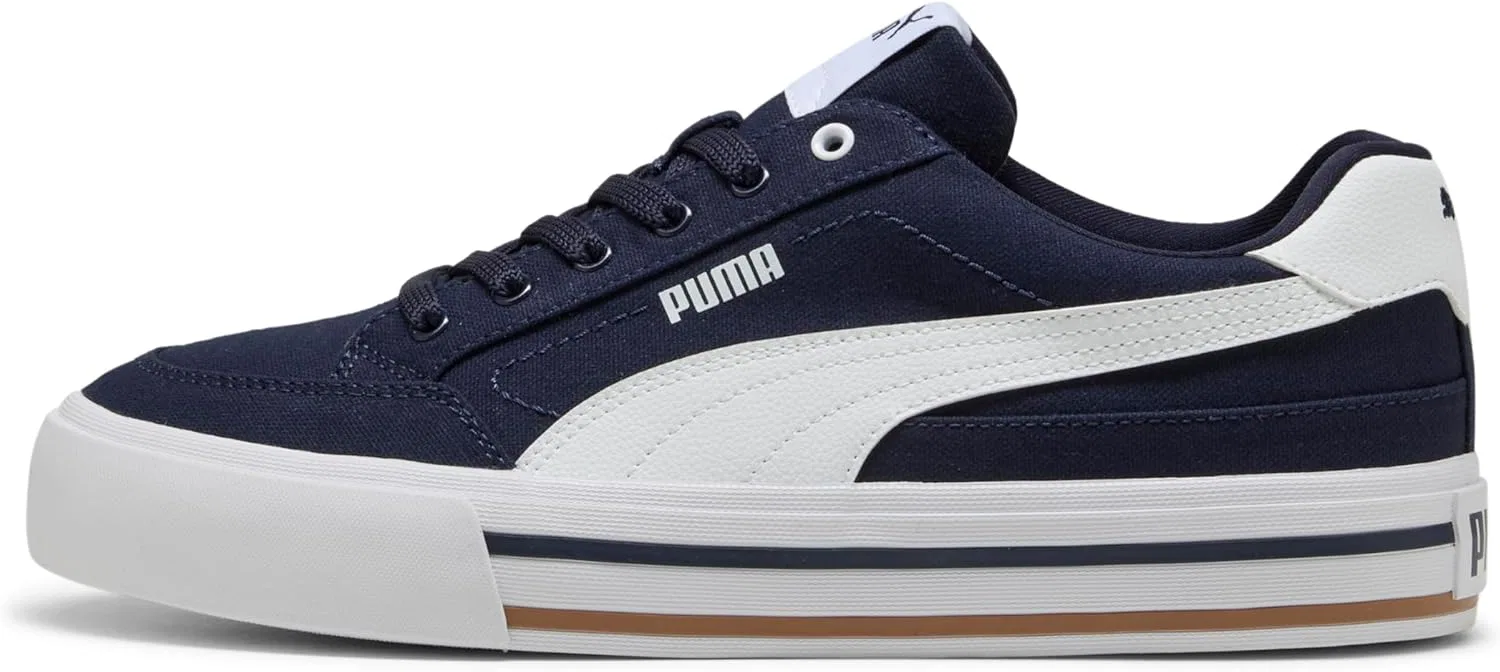 Мужские кроссовки PUMA Court Classic Vulc, New Navy Puma White