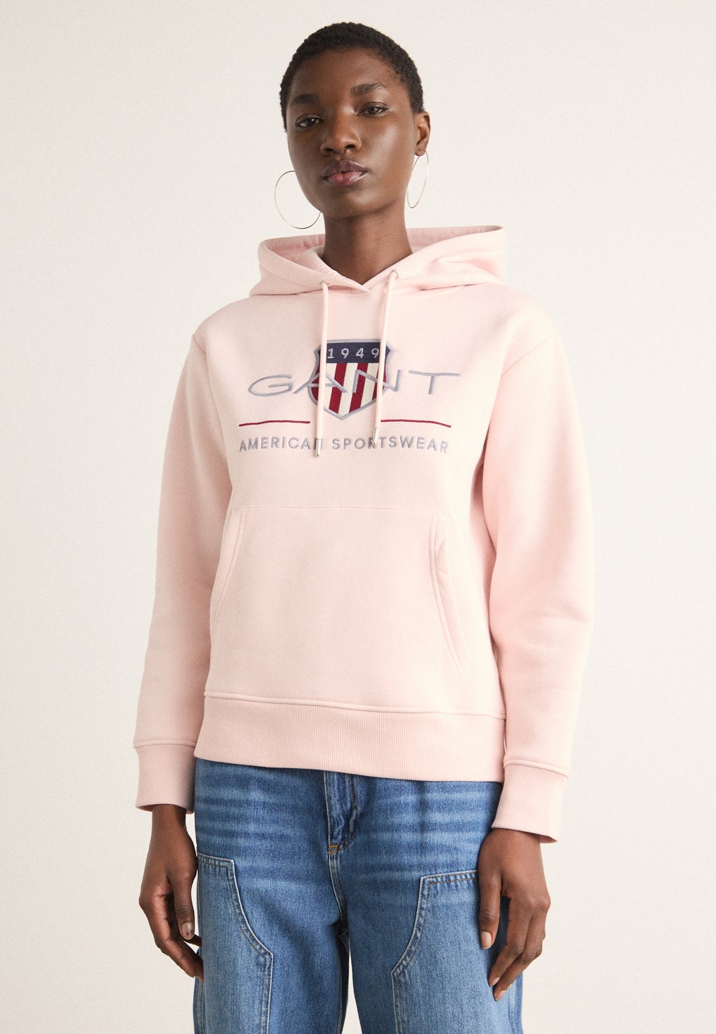 

Толстовка с капюшоном ARCHIVE SHIELD HOODIE - Sweatshirt GANT, светло-розовый