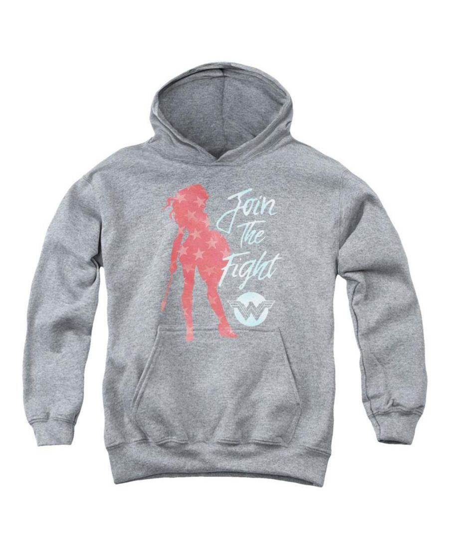 

Толстовка с капюшоном Movie Youth Freedom Fight Wonder Woman, Medium grey