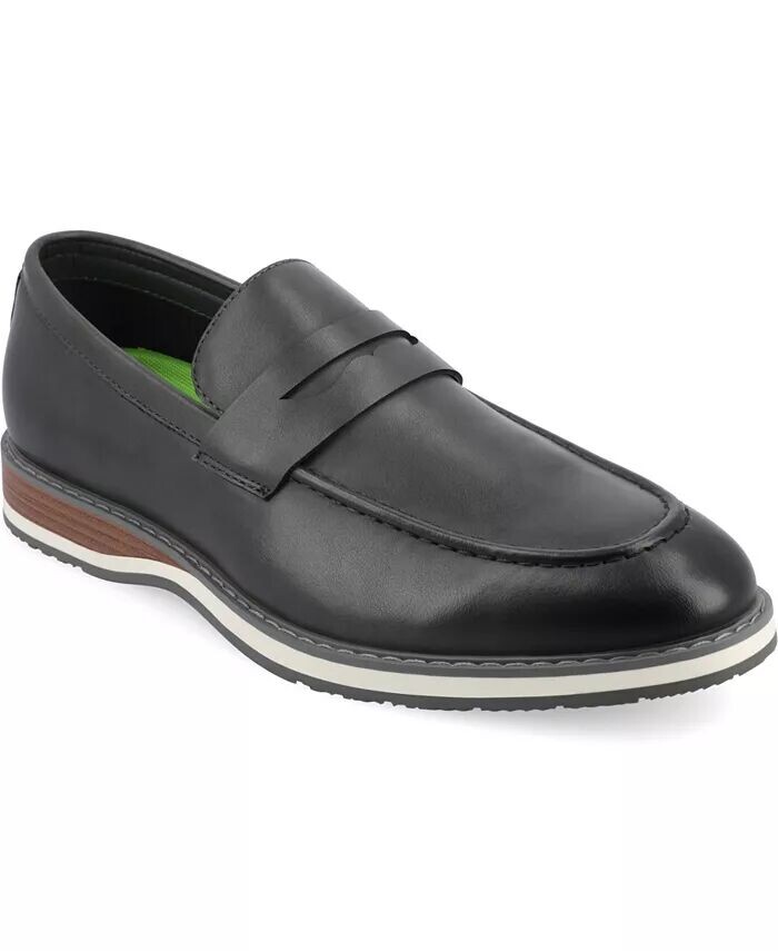 

Мужские пенни-лоферы без шнуровки Kahlil Tru Comfort из пеноматериала Vance Co., серый