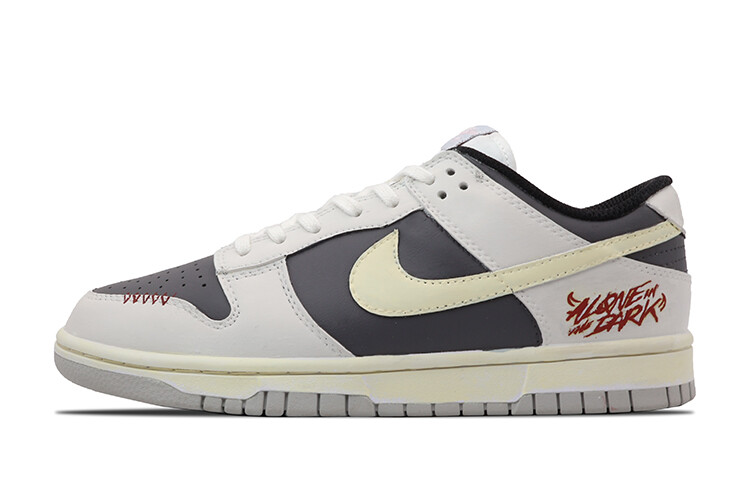 

Кроссовки Nike Dunk Skateboarding Shoes Women's Low-top Gray, серый