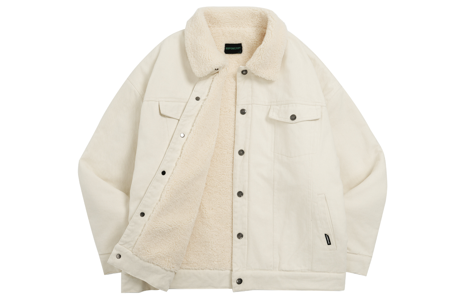 

BD.POWER UP+ Вельветовое пальто Unisex, Ecru